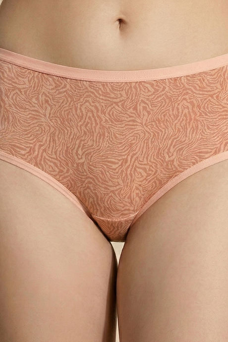 Zivame Medium Rise Full Coverage Hipster Panty (Pack of 3) - Multicolor — image 9